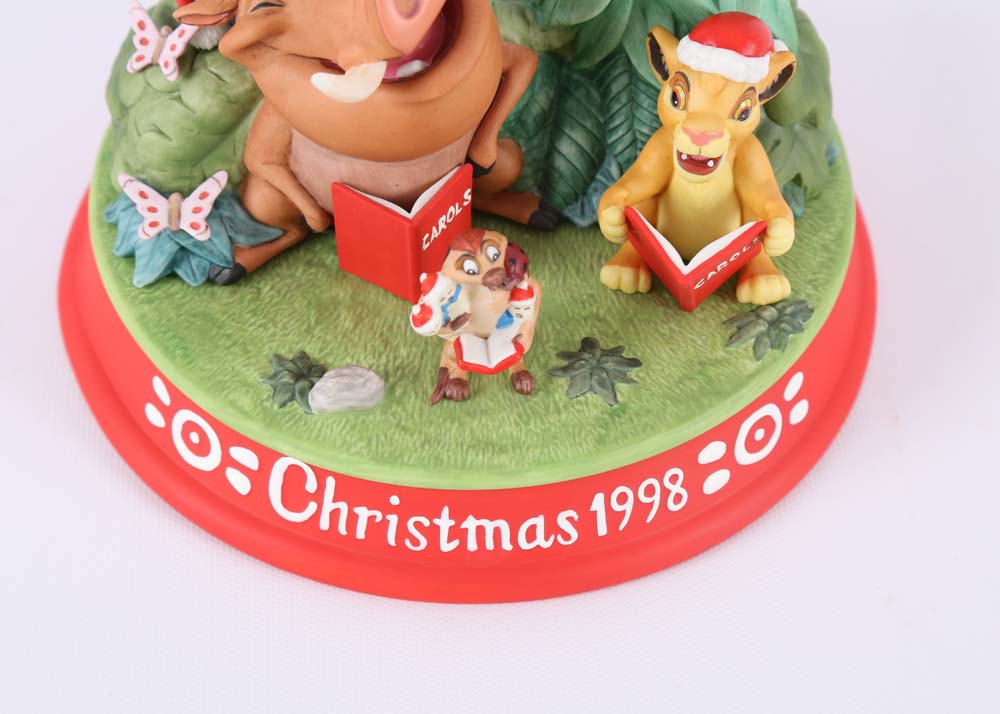 Disney's 1998 "Jungle Bells " Limited Edition Figurine