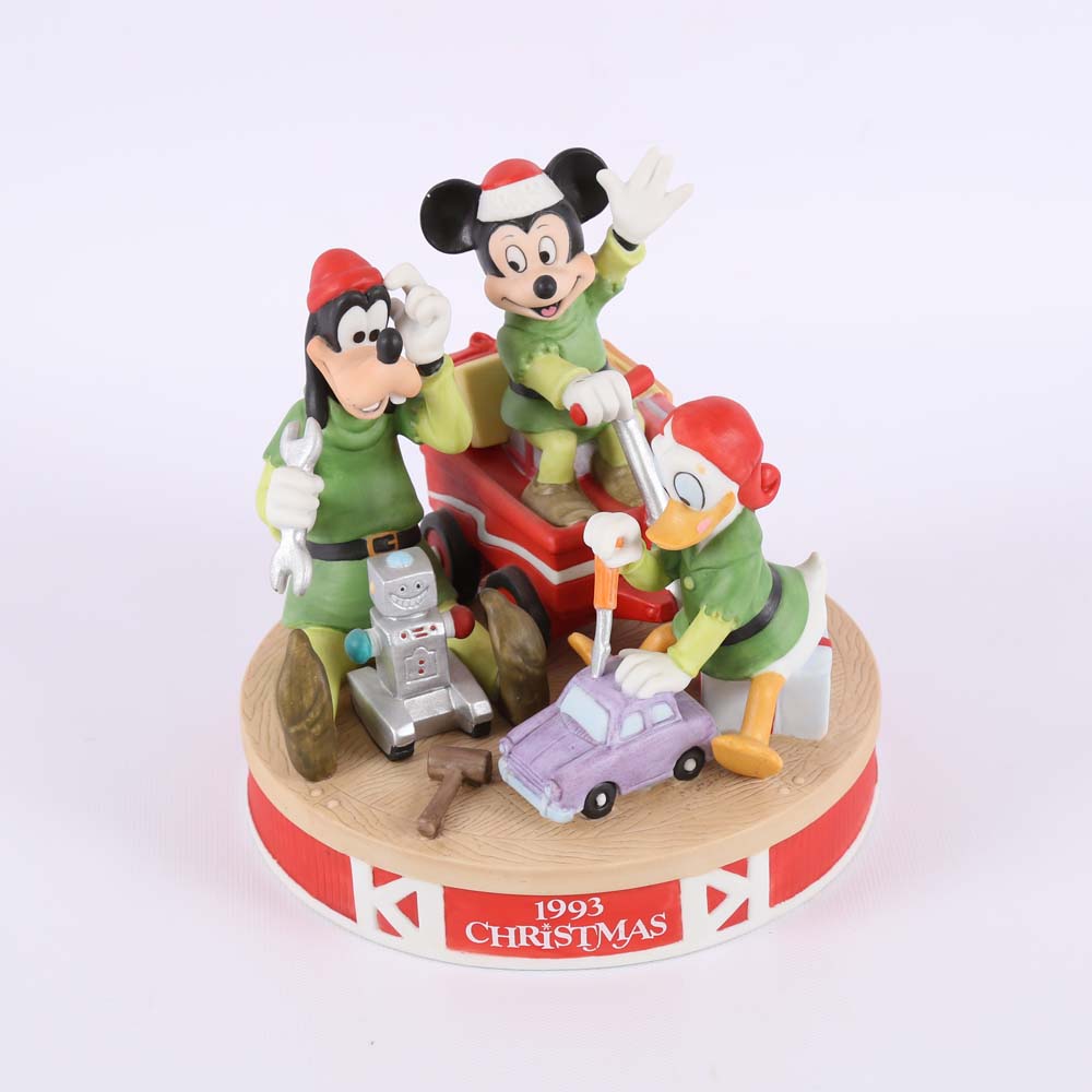 Disney 1993 "Santa's Workshop" Limited Edition Figurine
