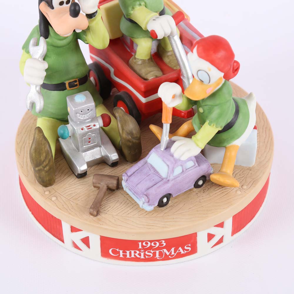 Disney 1993 "Santa's Workshop" Limited Edition Figurine