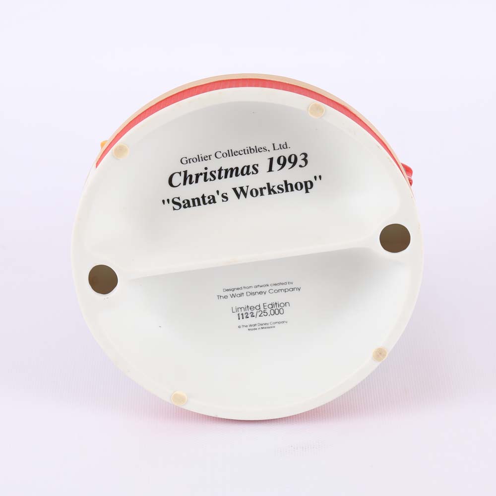 Disney 1993 "Santa's Workshop" Limited Edition Figurine