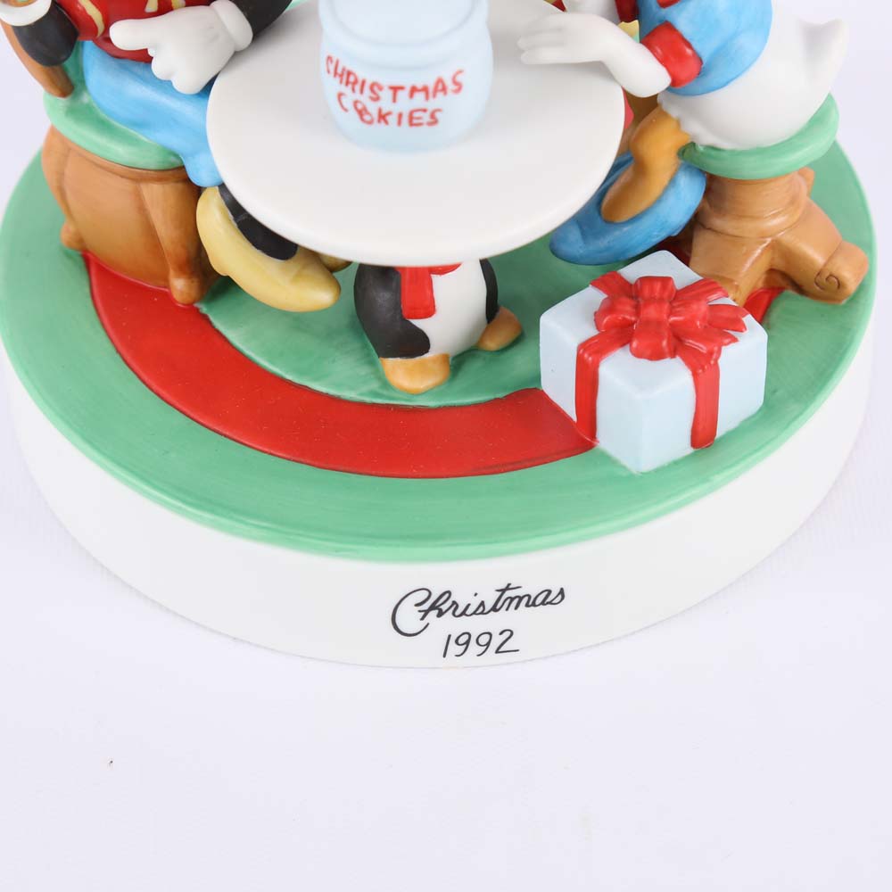 Disney Christmas 1992 "Christmas Cookies" Limited Edition Figurine