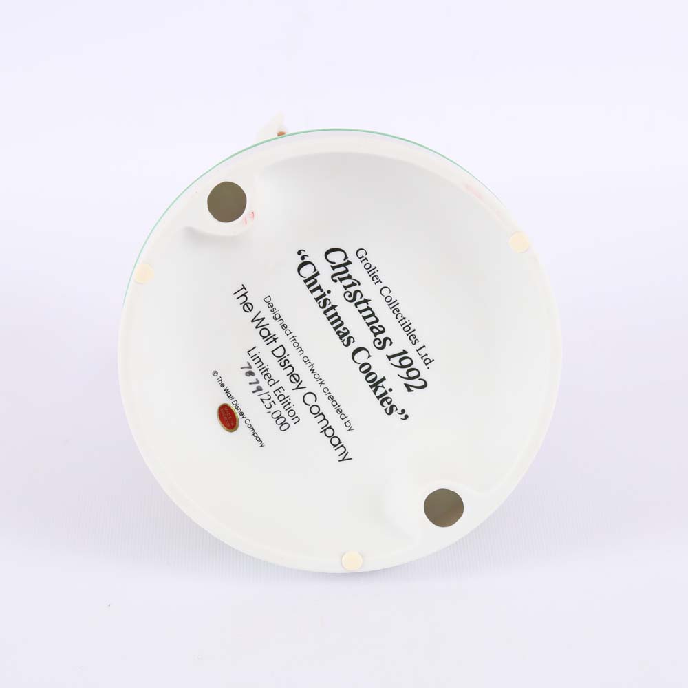 Disney Christmas 1992 "Christmas Cookies" Limited Edition Figurine