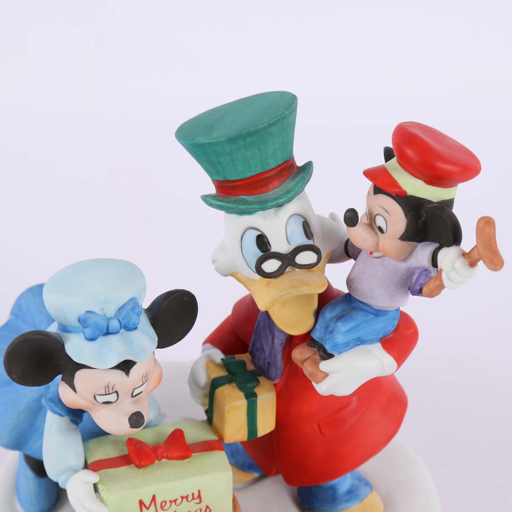Disney Christmas 1983 "Scrooge's Christmas Surprise" Limited Edition Figurine