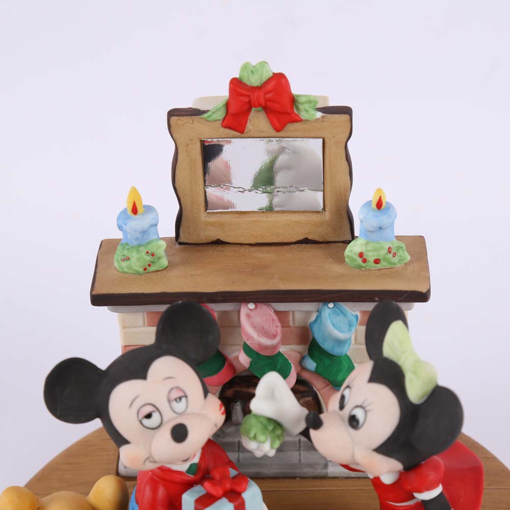 Disney Christmas 1986 "Mistletoe Magic" Limited Edition Figurine