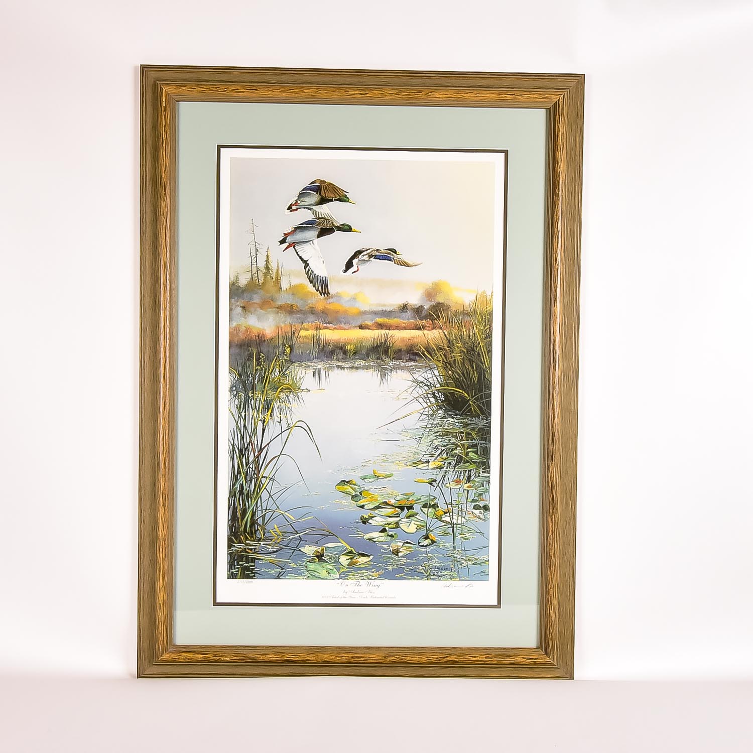 Andrew Kiss Signed Limited Edition Offset Lithograph "On The Wing"