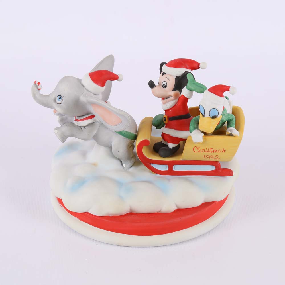 Disney Christmas 1982 Limited Edition Figurine