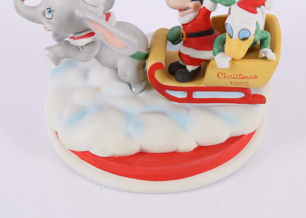Disney Christmas 1982 Limited Edition Figurine