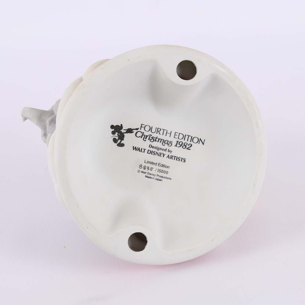 Disney Christmas 1982 Limited Edition Figurine