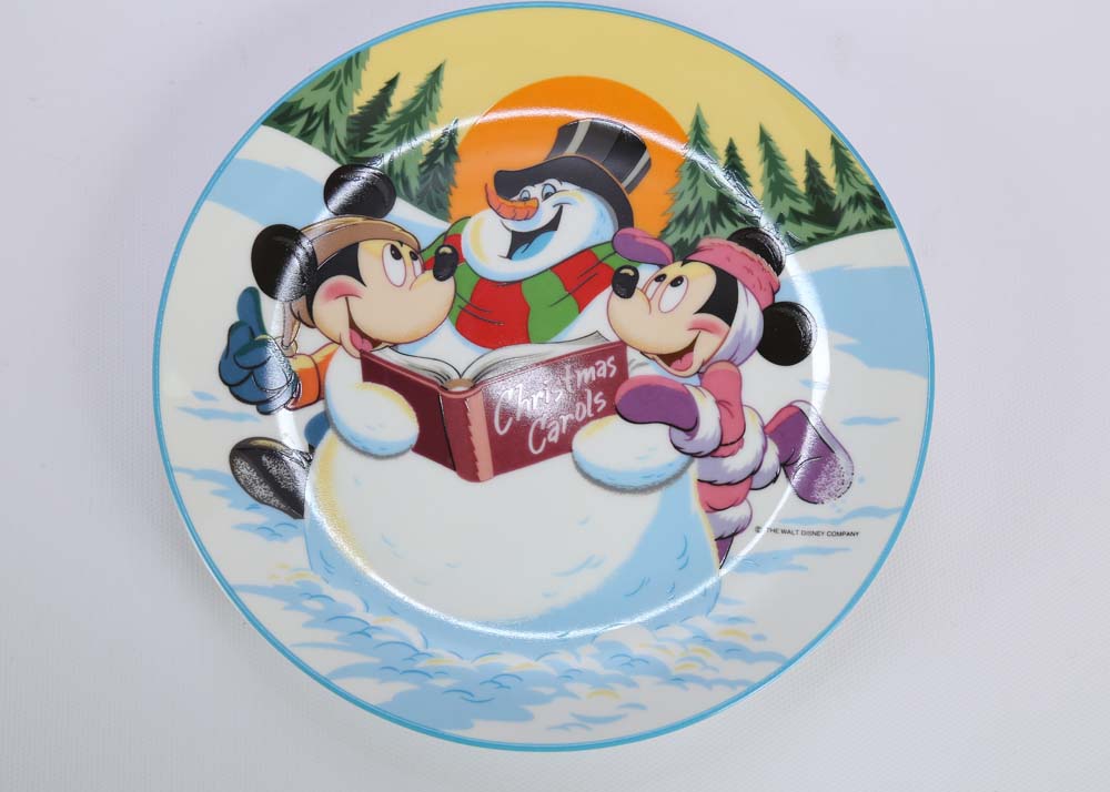 Assortment of Disney Collectors Plates Including Limited Editions