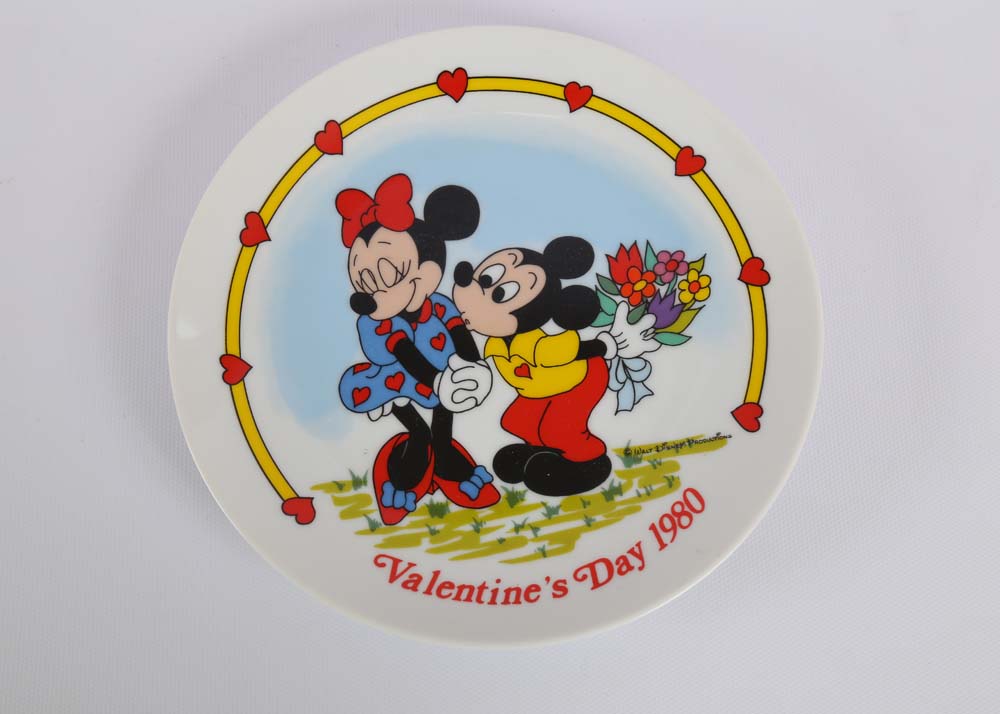 Assortment of Disney Collectors Plates Including Limited Editions
