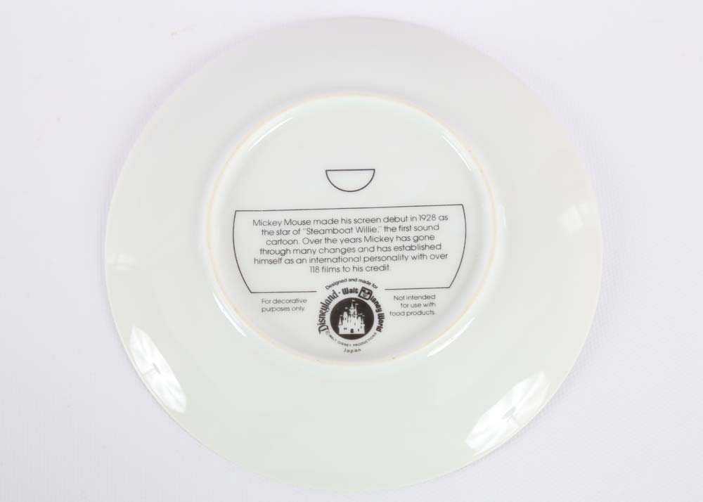Assortment of Disney Collectors Plates Including Limited Editions