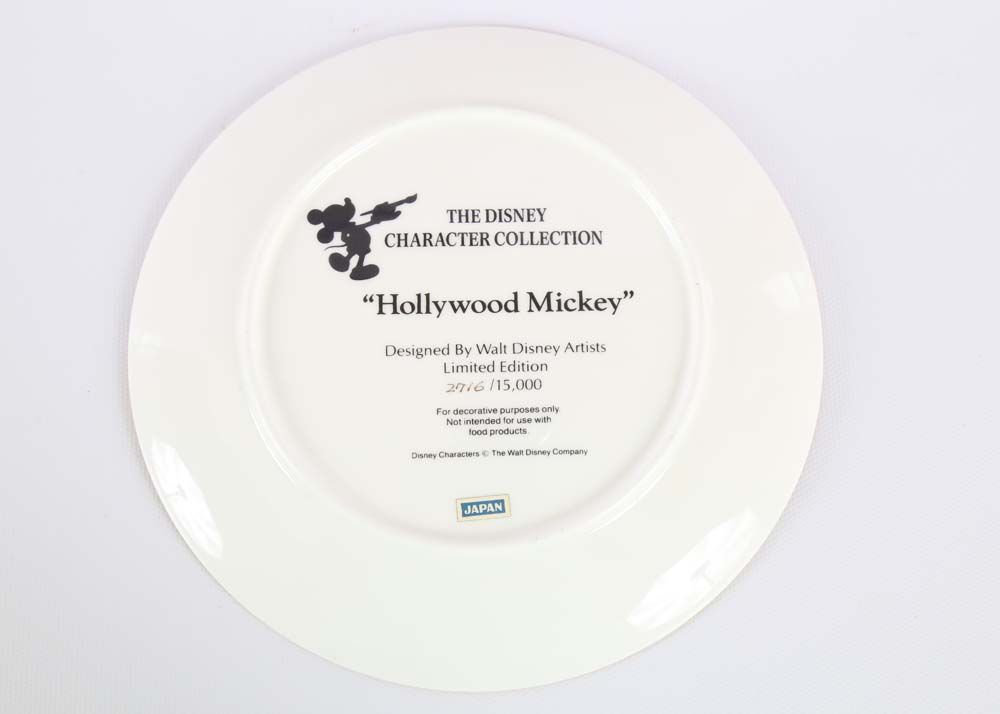 Assortment of Disney Collectors Plates Including Limited Editions