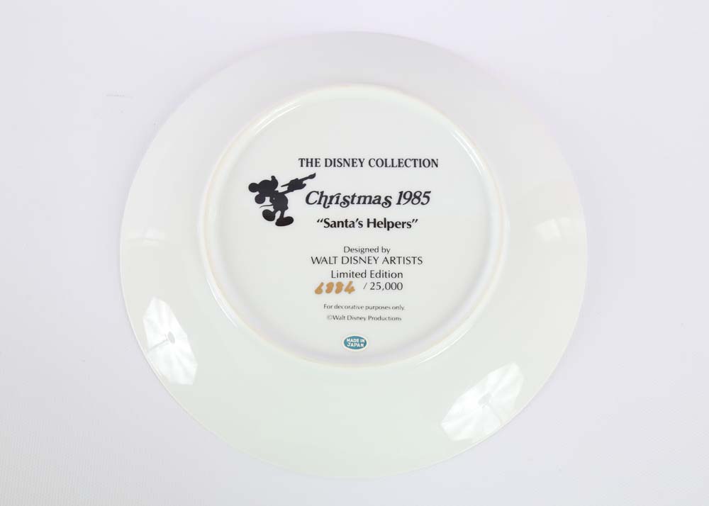 Assortment of Disney Collectors Plates Including Limited Editions