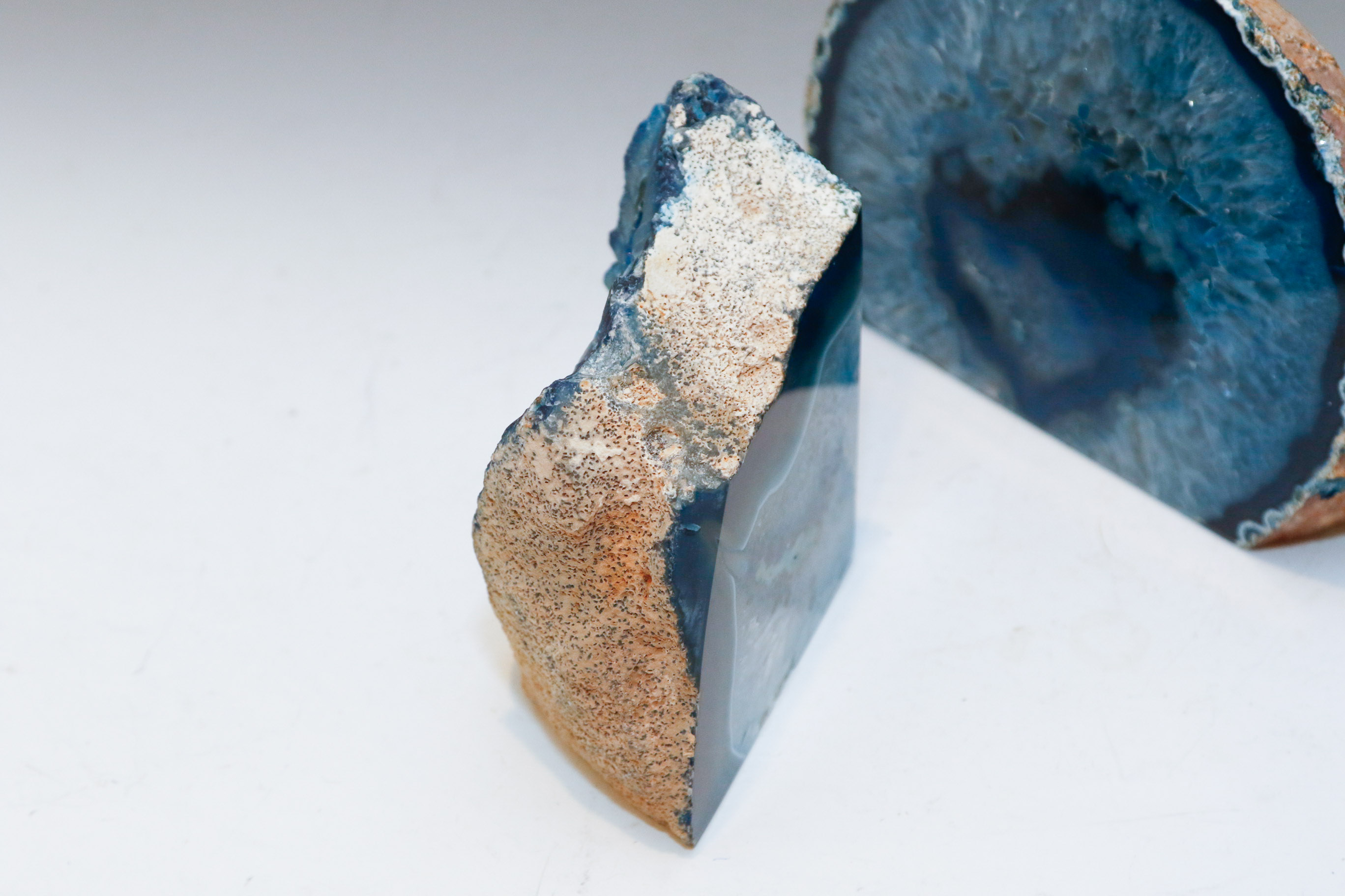 Pair of Geode Rock Specimans