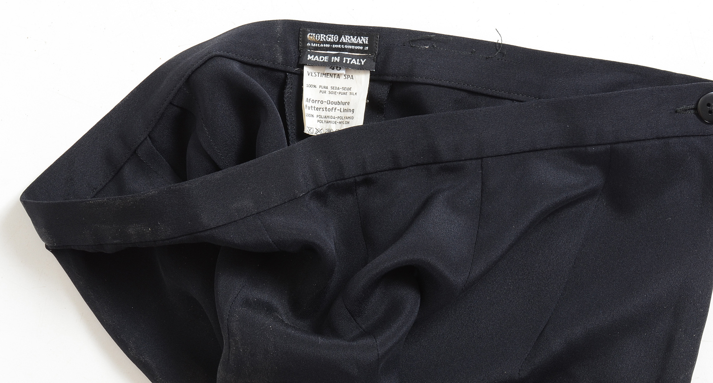 Women's Armani Silk Pants