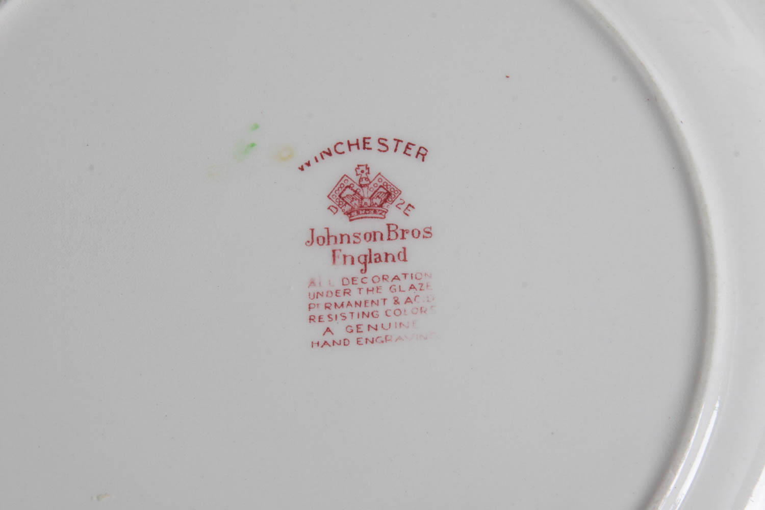 Set of Johnson Bros. Floral China