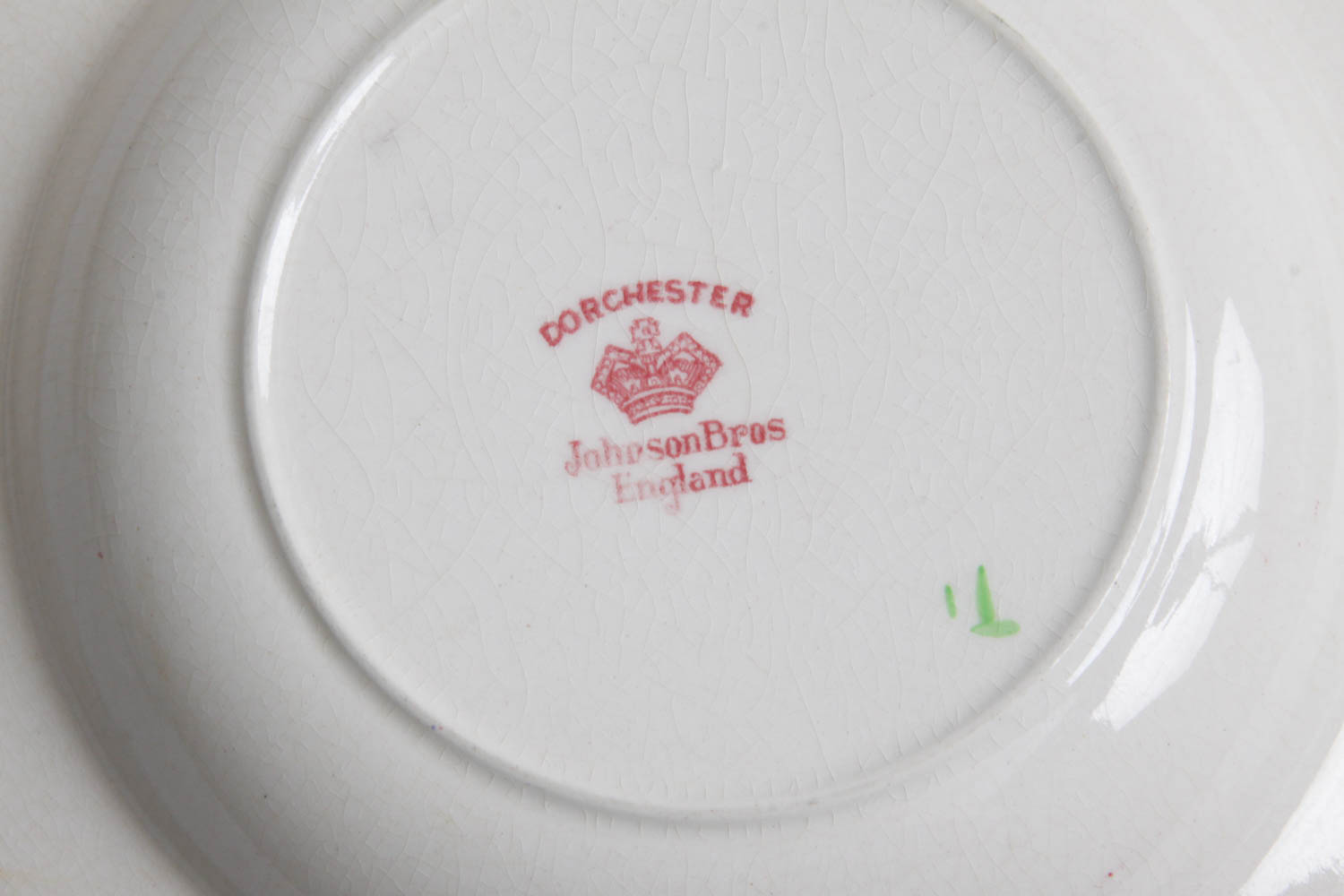 Set of Johnson Bros. Floral China