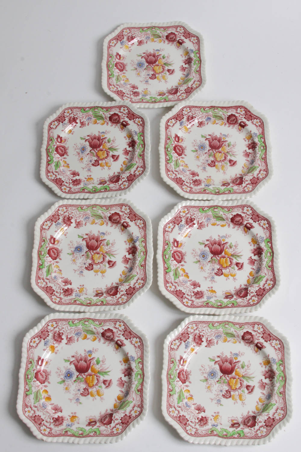 Set of Johnson Bros. Floral China