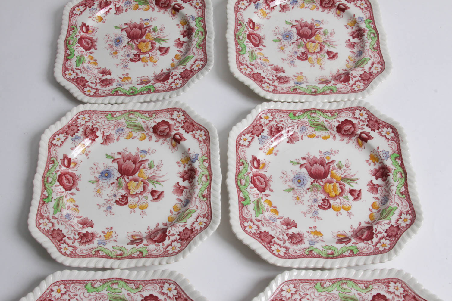 Set of Johnson Bros. Floral China