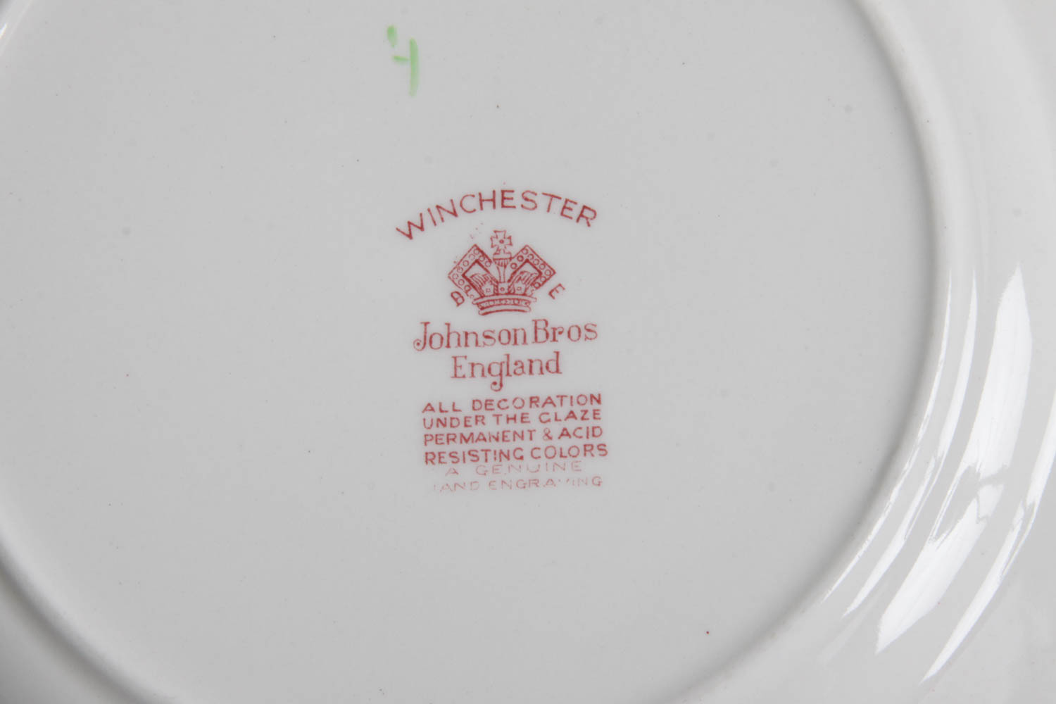 Set of Johnson Bros. Floral China