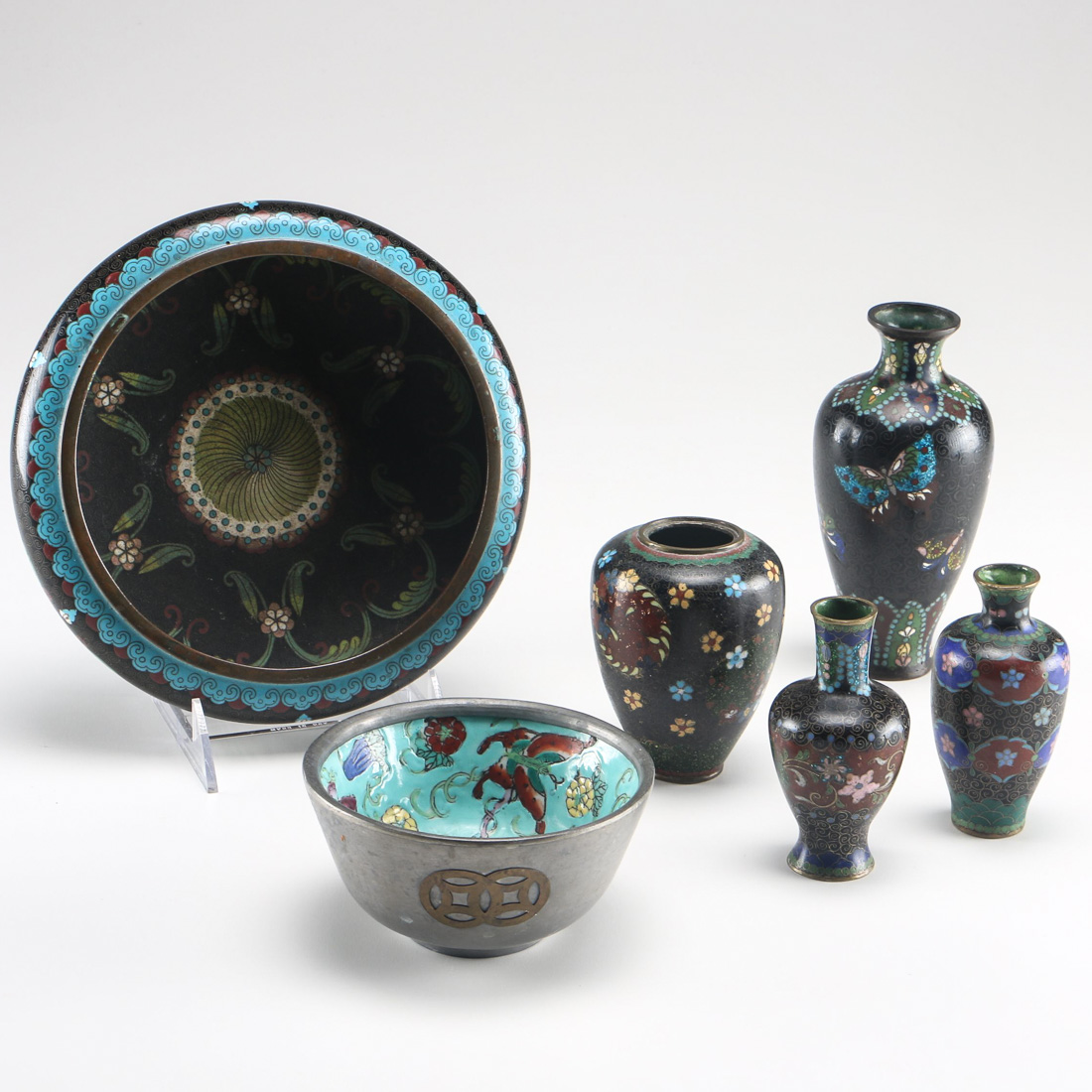 Chinese Cloisonné Assortment