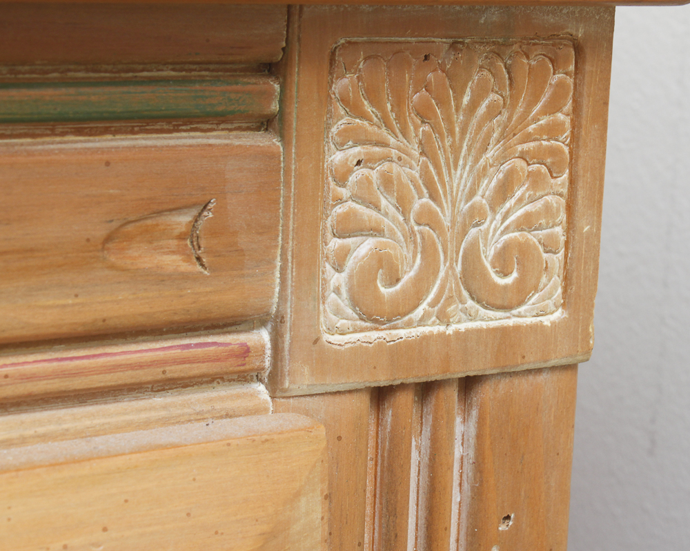 Grouping of Two Knotty Pine Nightstands
