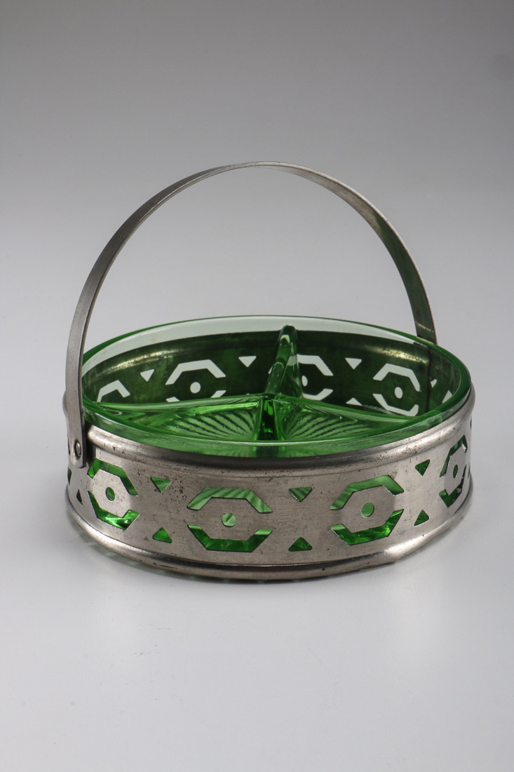 Green Depression Glass Assortment