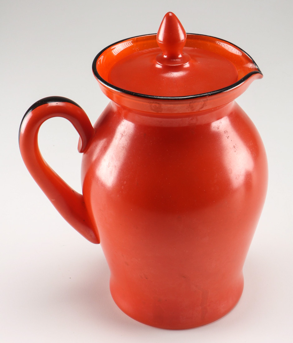 Ceramic Tea Pot and Pitcher Pair