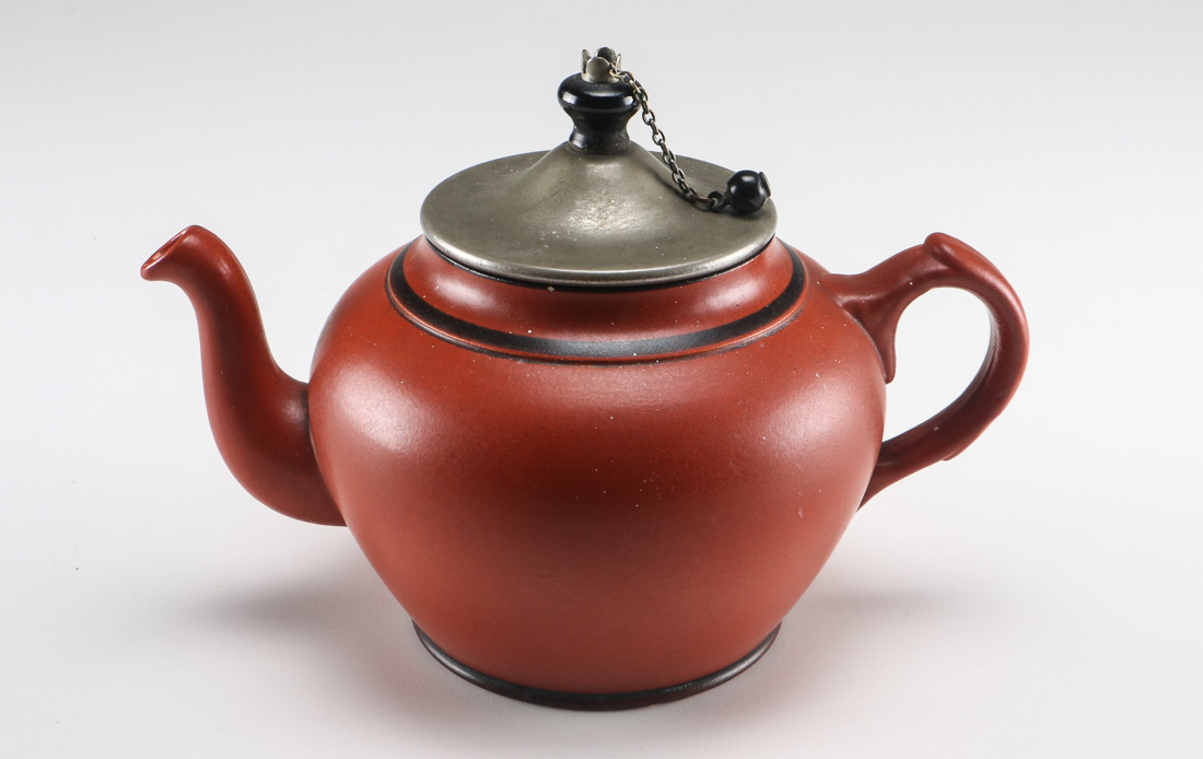 Ceramic Tea Pot and Pitcher Pair