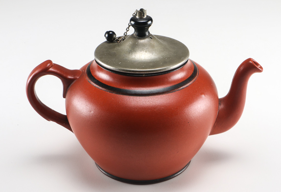 Ceramic Tea Pot and Pitcher Pair