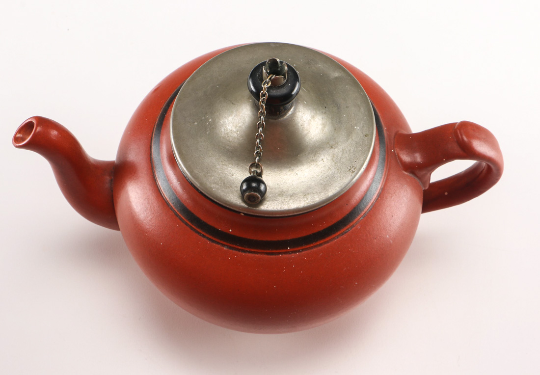 Ceramic Tea Pot and Pitcher Pair