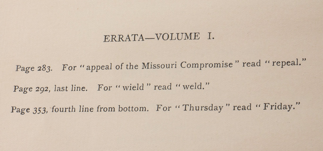 Life Of Abraham Lincoln Vol. I & II
