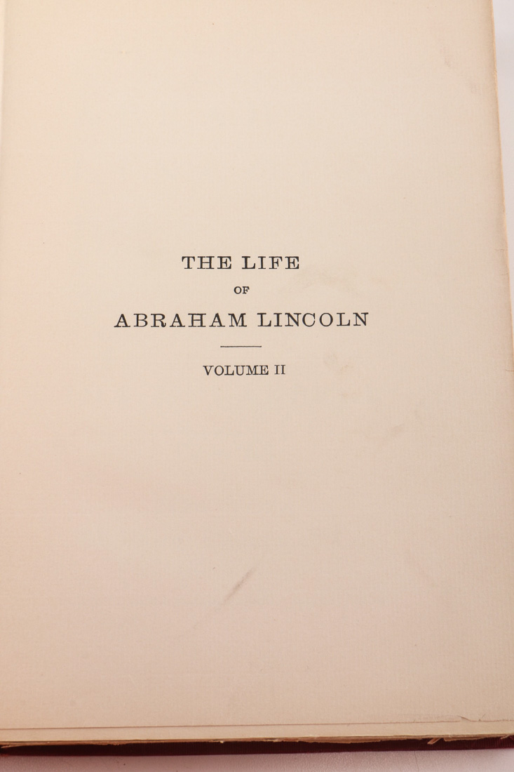 Life Of Abraham Lincoln Vol. I & II