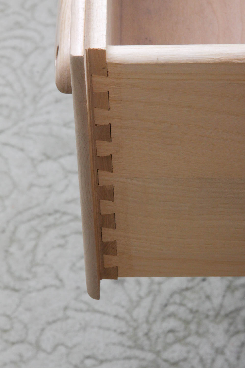 Solid Wood Dresser with Mirror