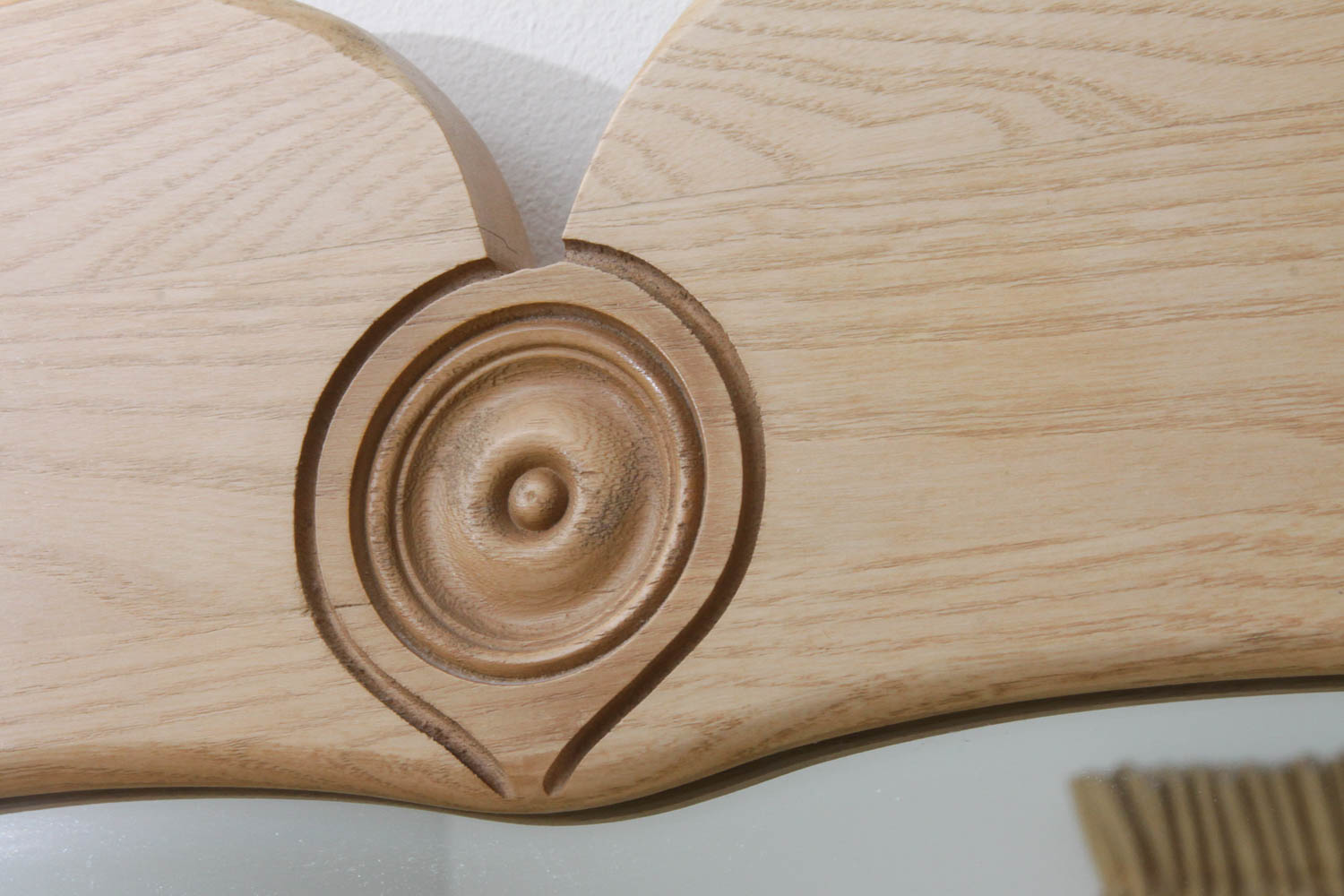 Solid Wood Dresser with Mirror