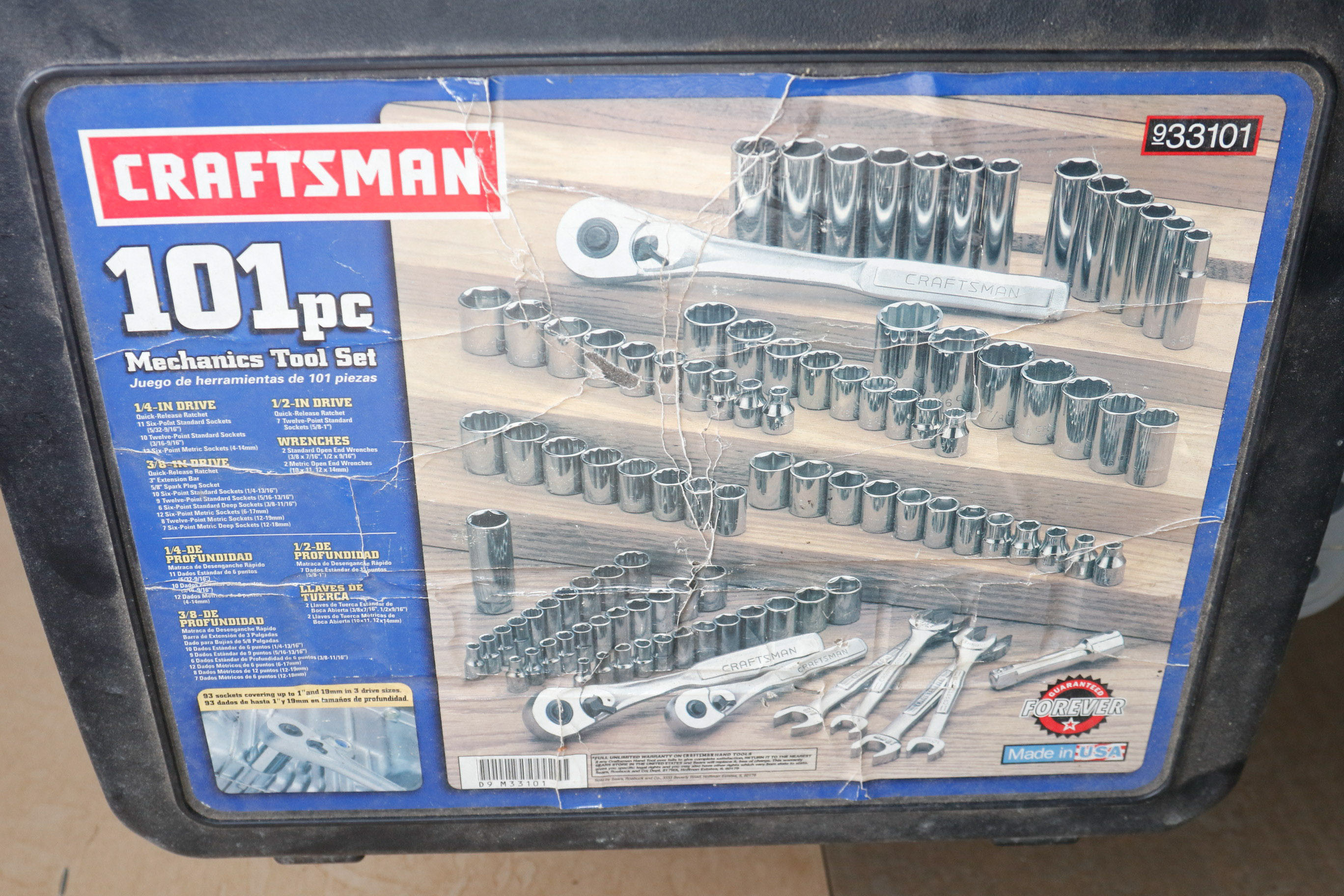 Black & Decker Workmate Portable Project Center and Craftsman 101 Pc. Socket Tool Set