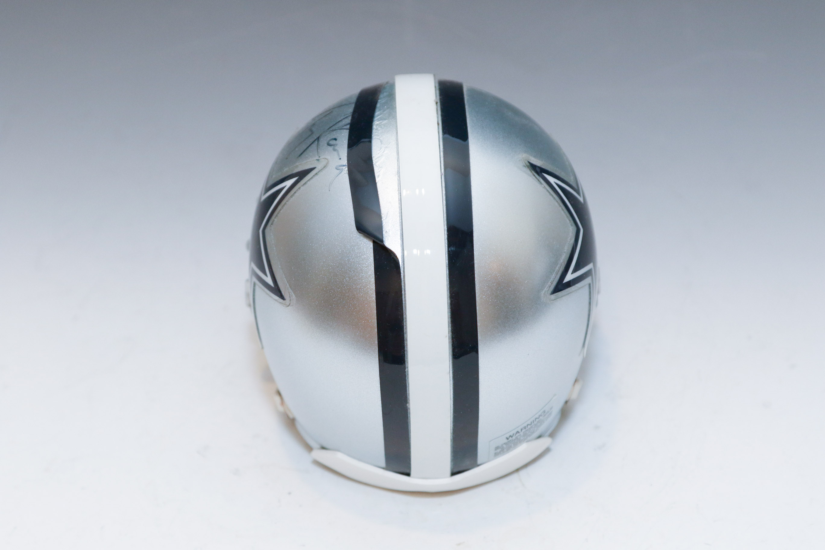 Tony Romo Autographed Miniature Cowboys Helmet COA