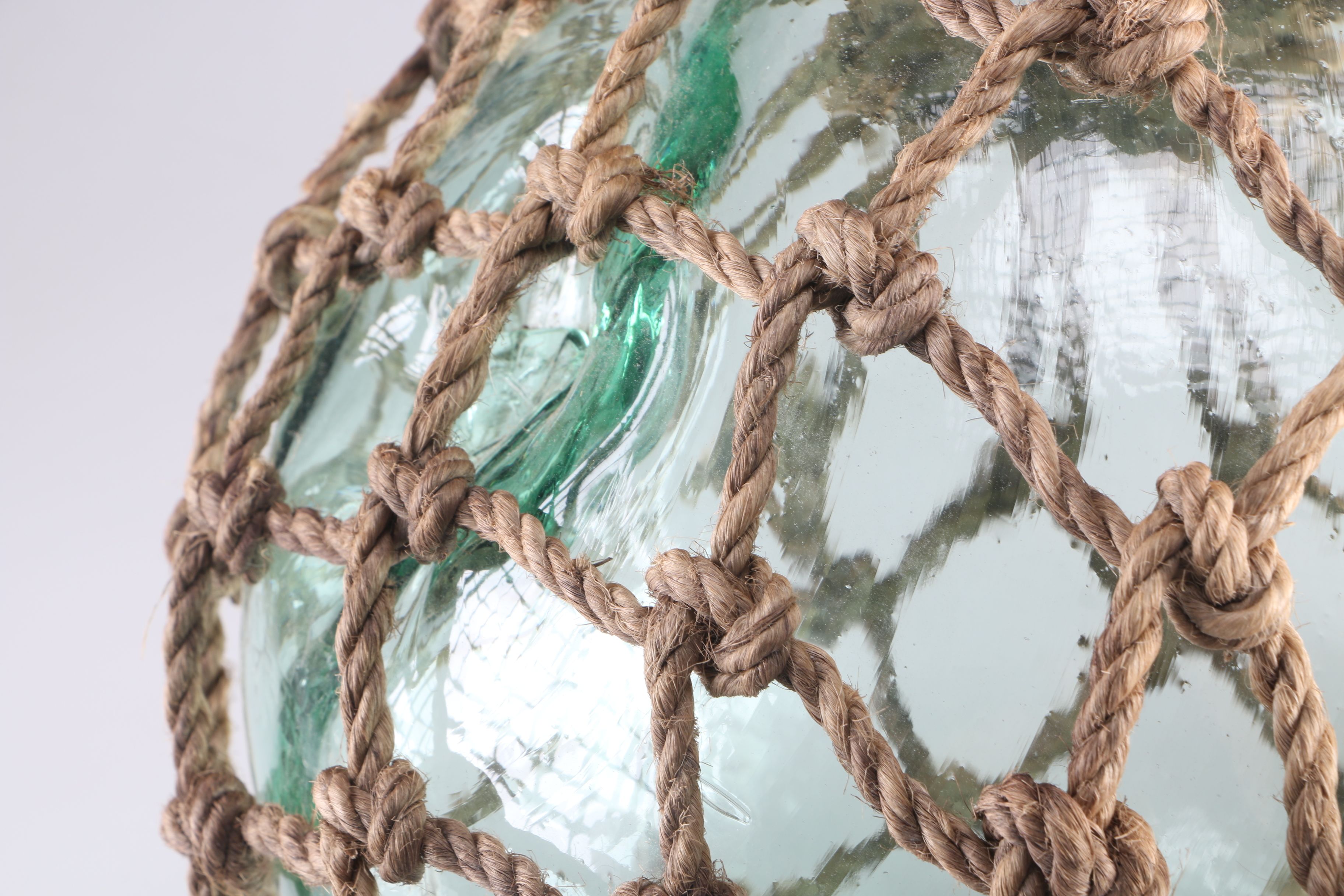 Japanese Fishing Float With Long Stitch Netting