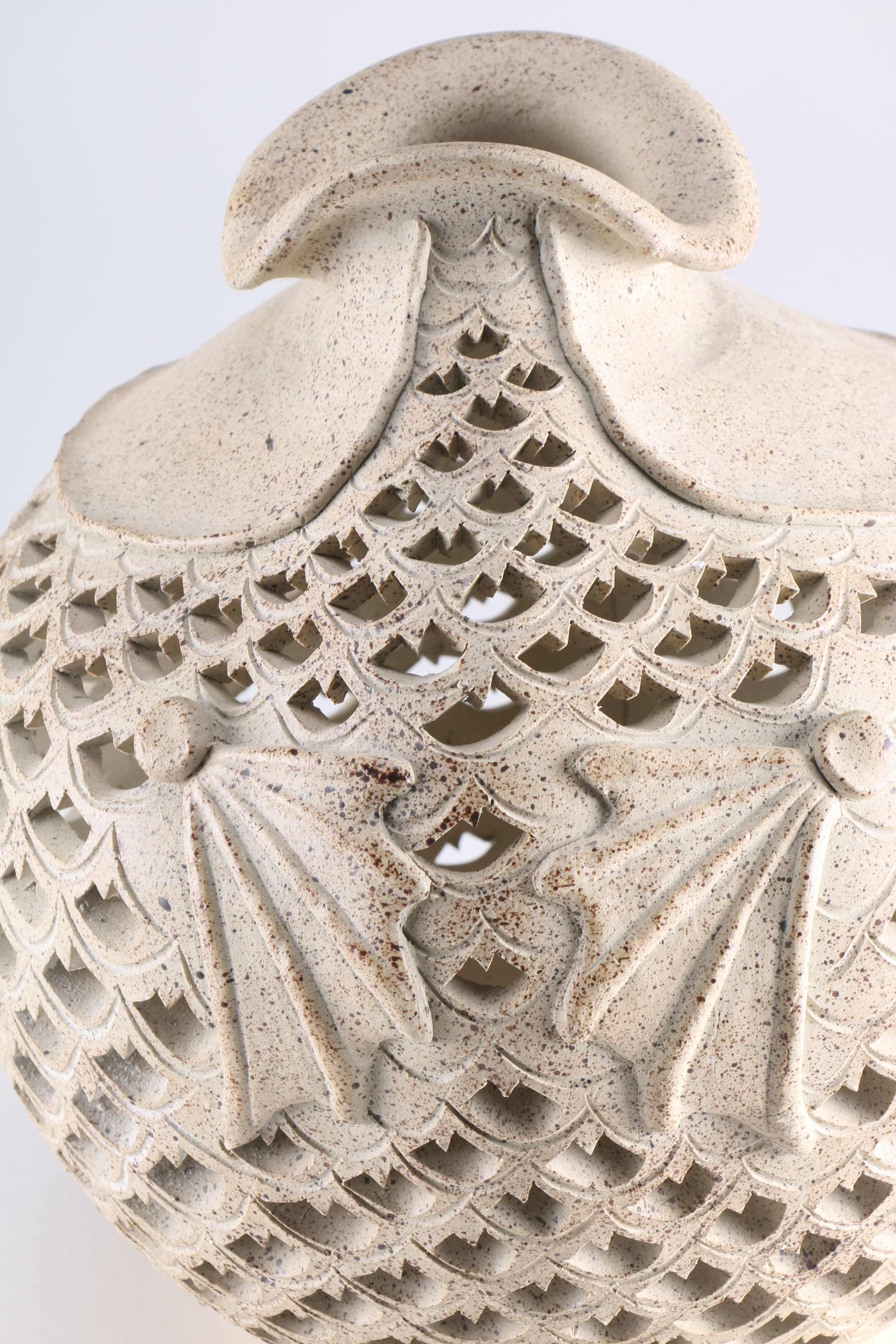 Pottery Fish Lantern