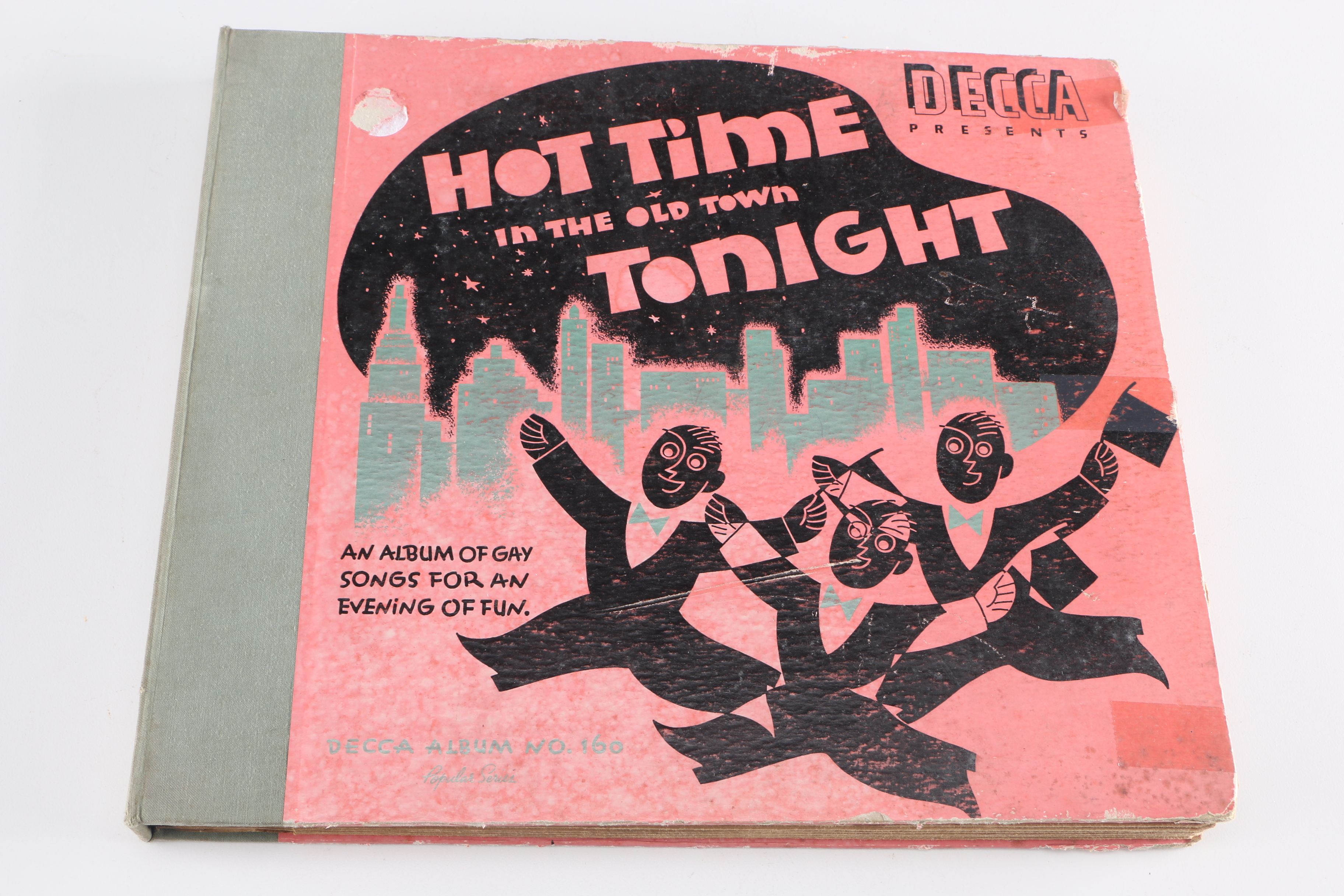 "Hot Time In The Old Town Tonight" 78 rpm Records on Decca