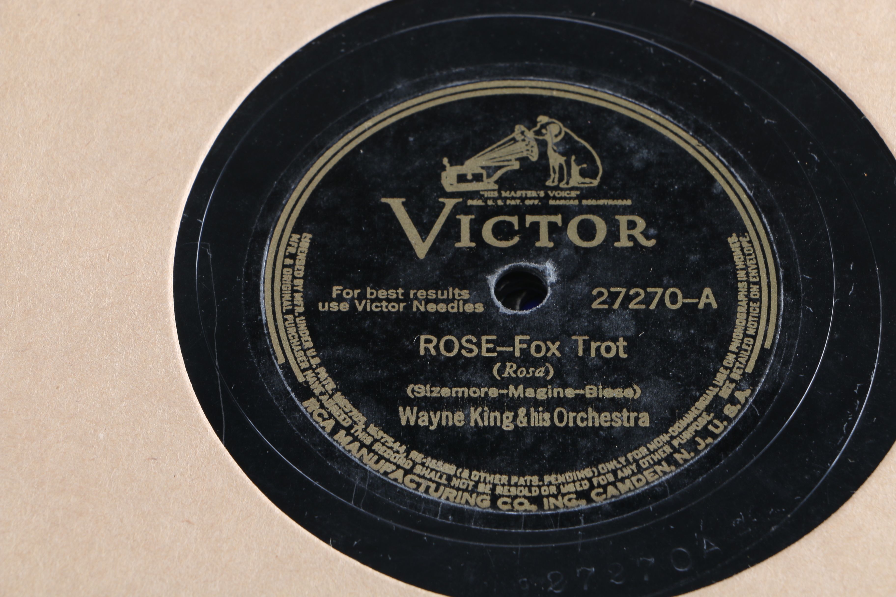 "Hot Time In The Old Town Tonight" 78 rpm Records on Decca