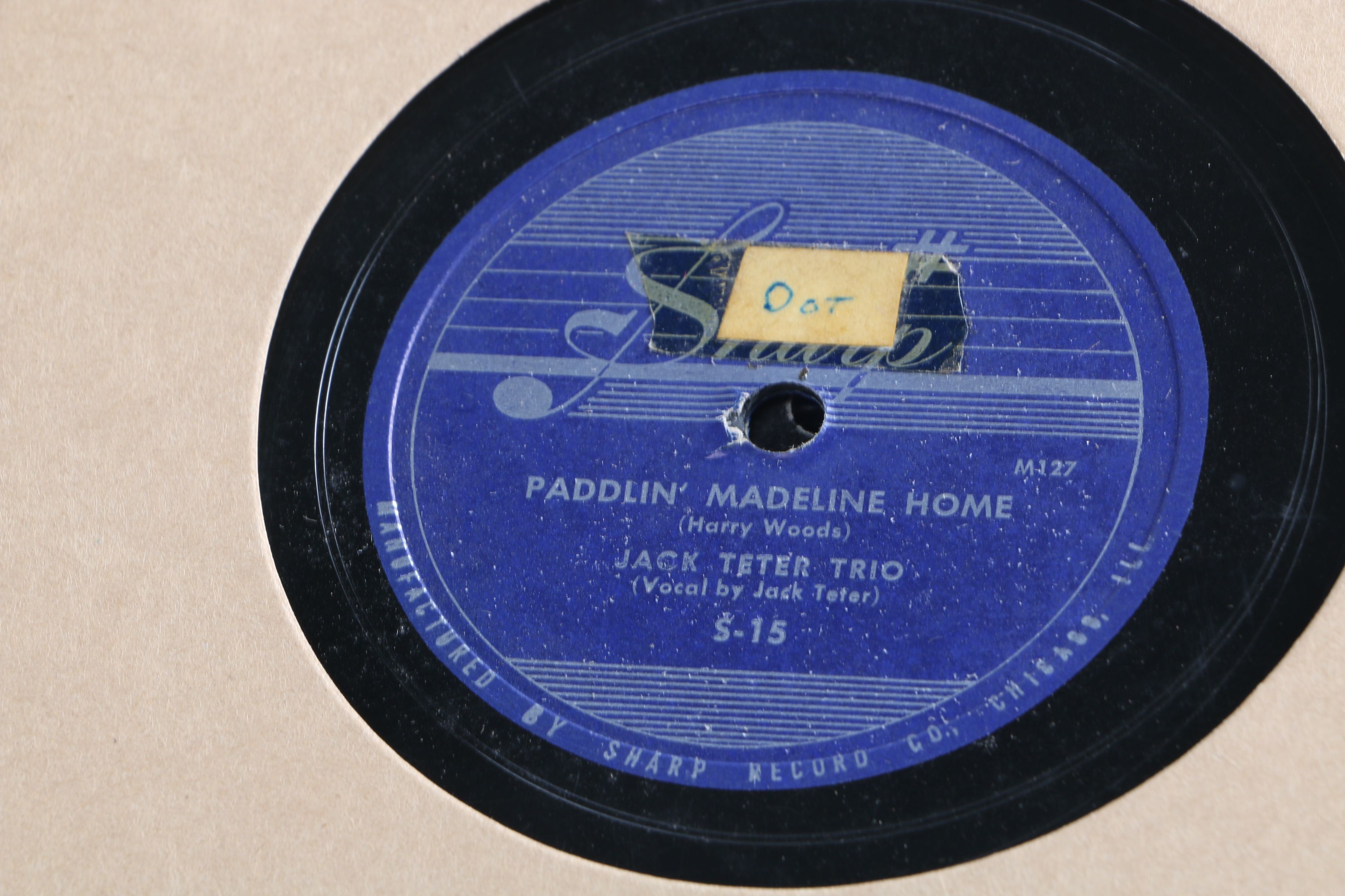 "Hot Time In The Old Town Tonight" 78 rpm Records on Decca