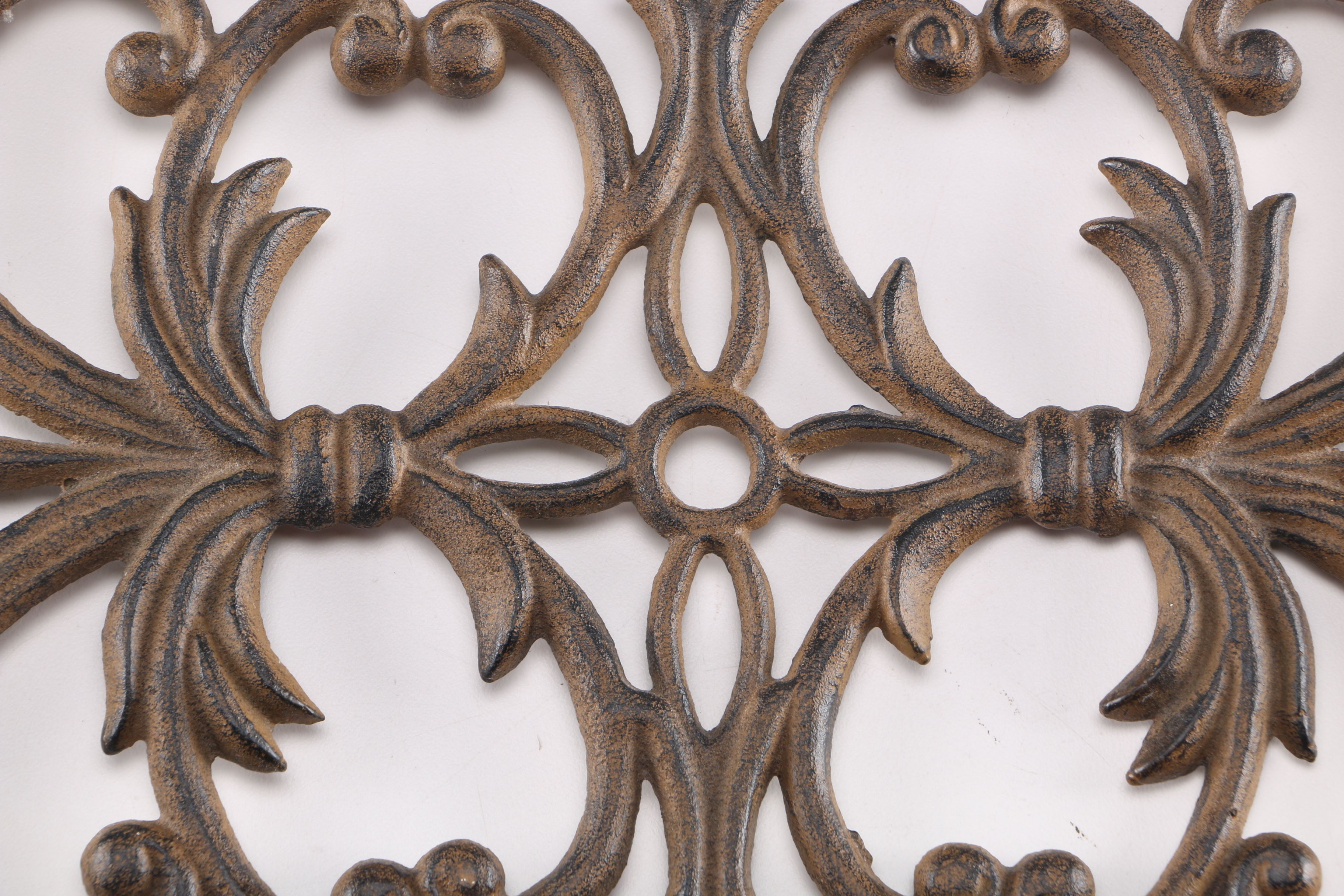 Two Cast Iron Grates