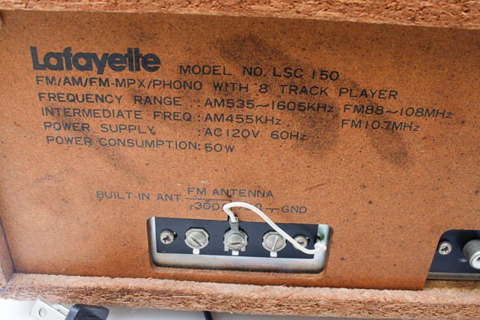 Panasonic Lafayette AM/FM tuner