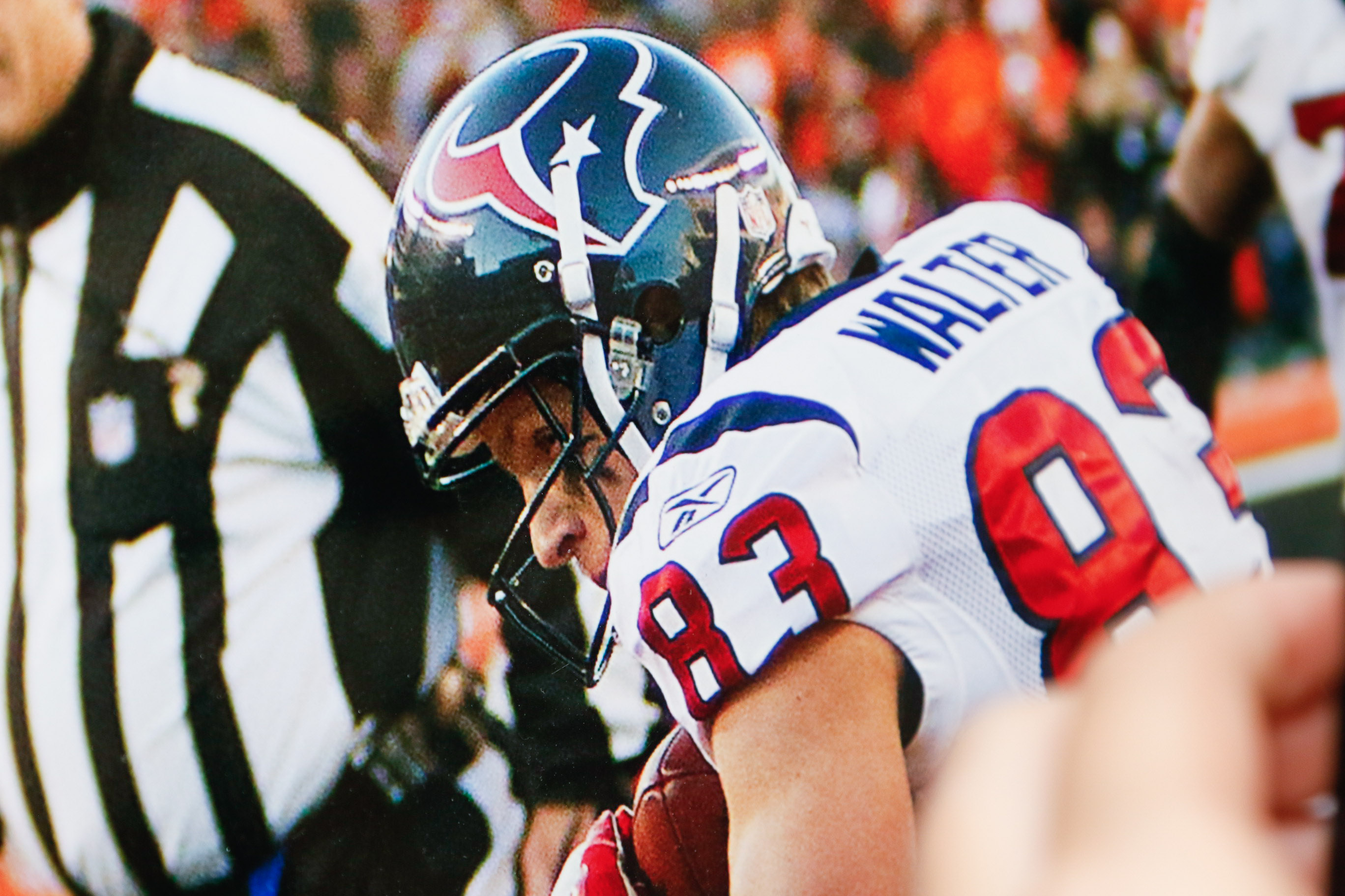 Houston Texans NFL Memorabelia Feat. Mario Williams Autographed Helmet