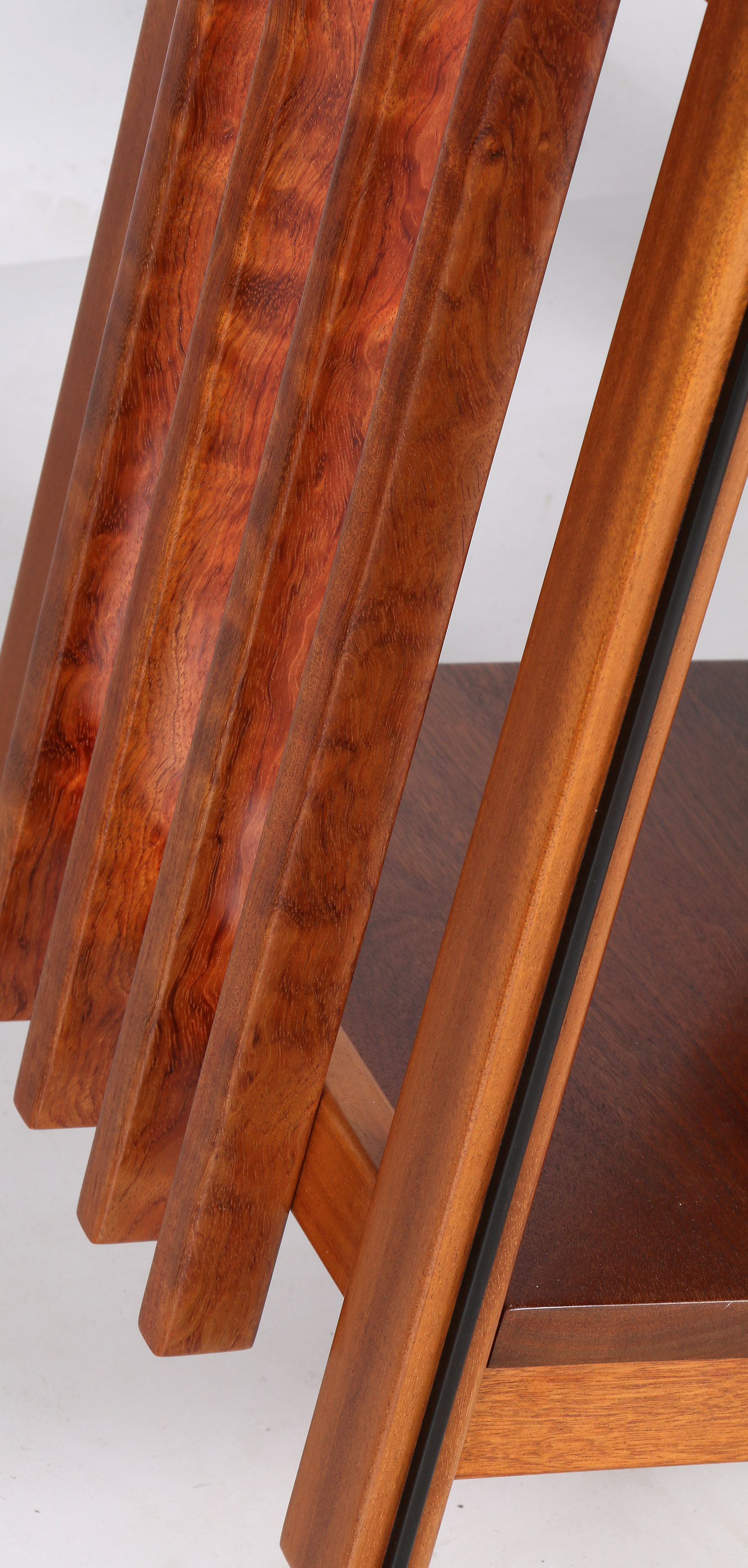 Contemporary Mission-Style Side Table