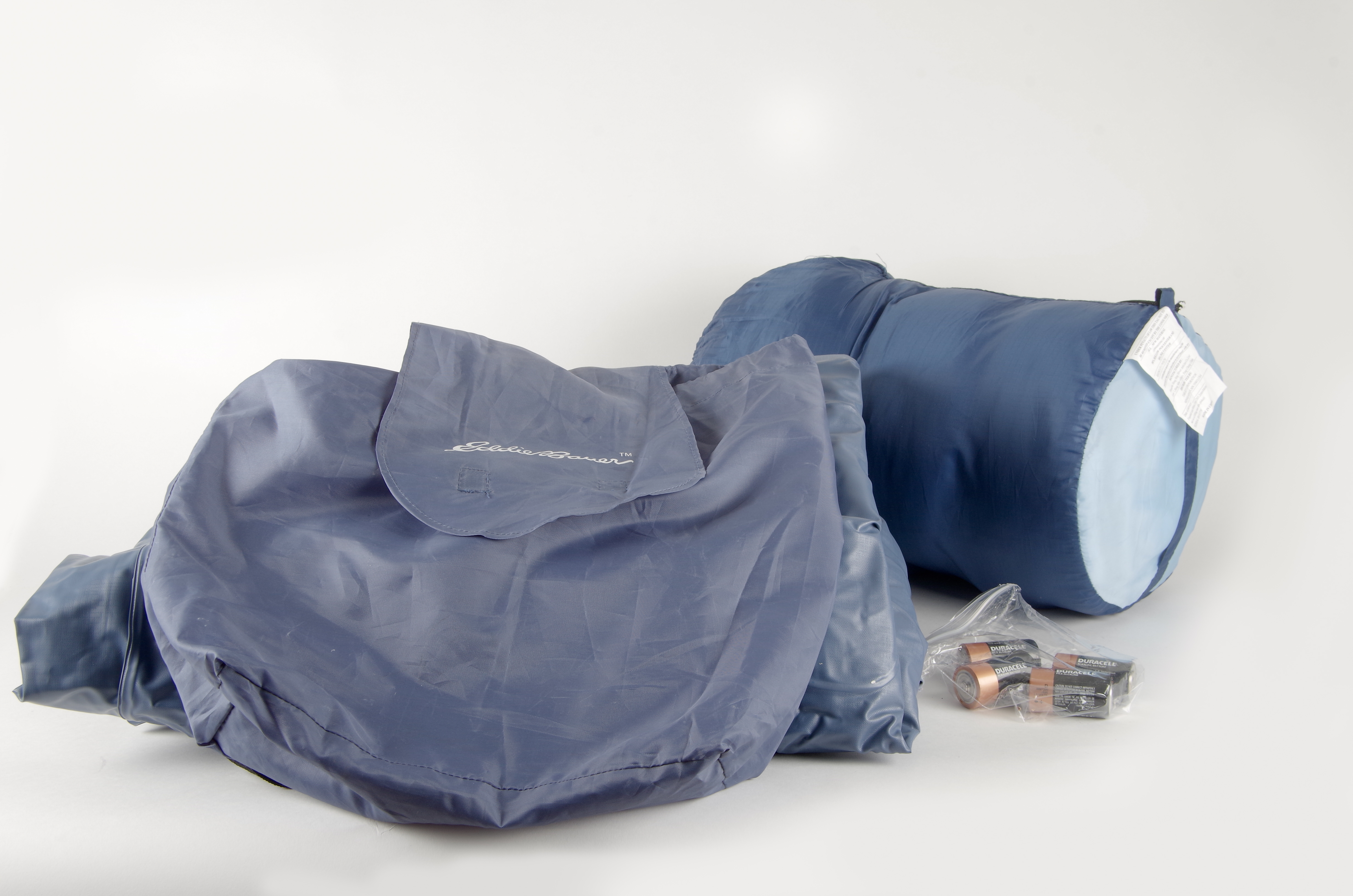 Eddie Bauer Sleeping Bag and Twin Air Mattress