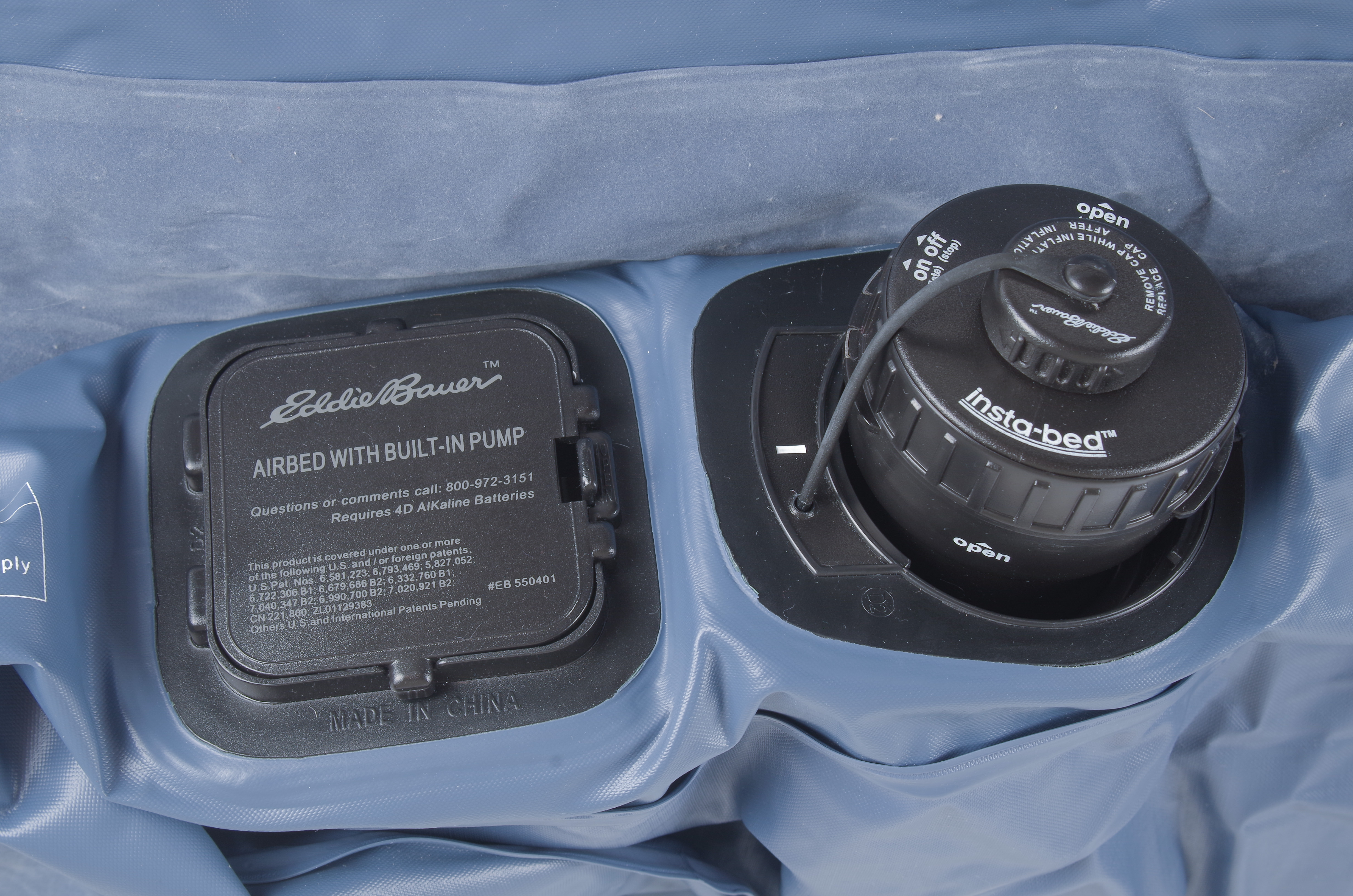 Eddie Bauer Sleeping Bag and Twin Air Mattress