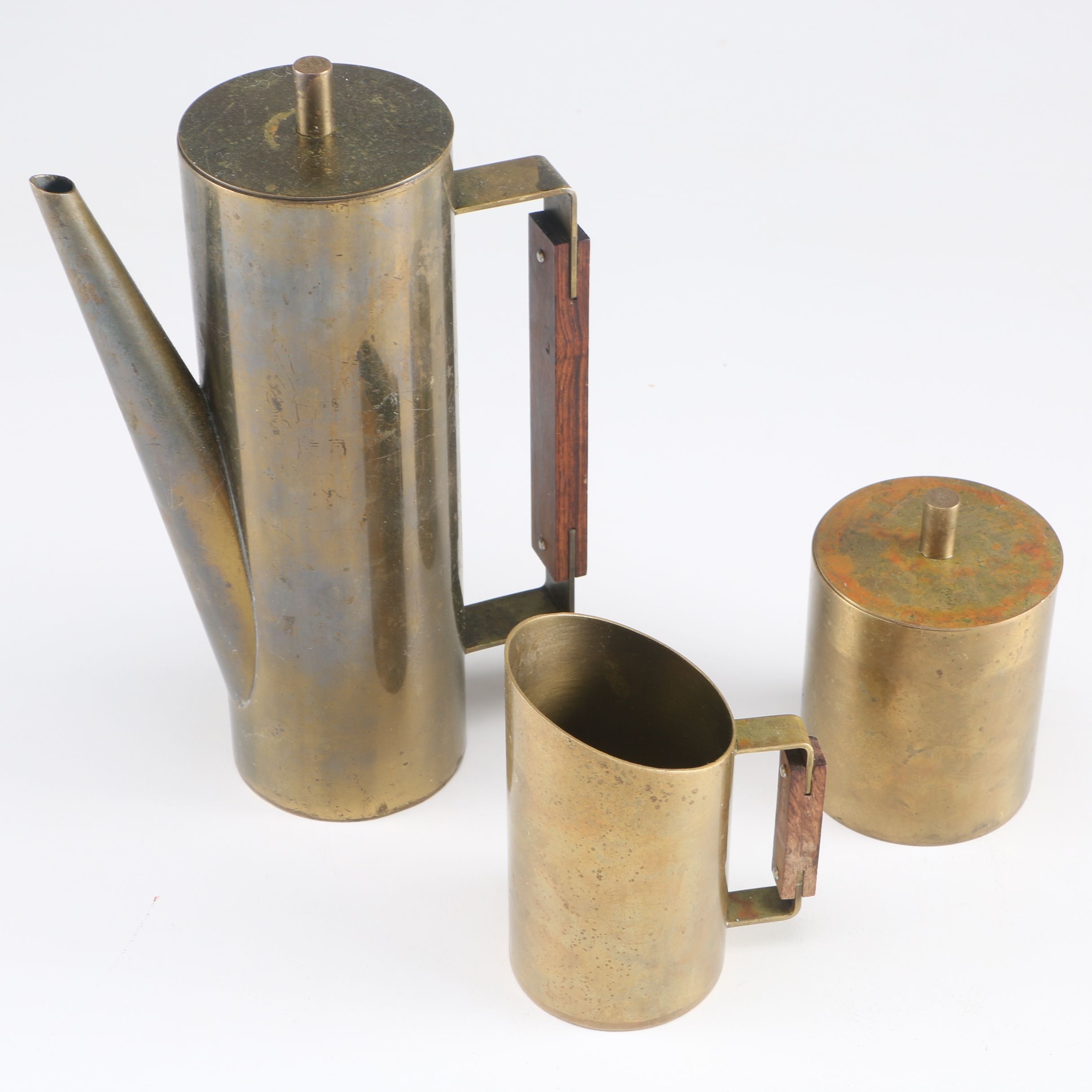 Italian Copper Tea Set