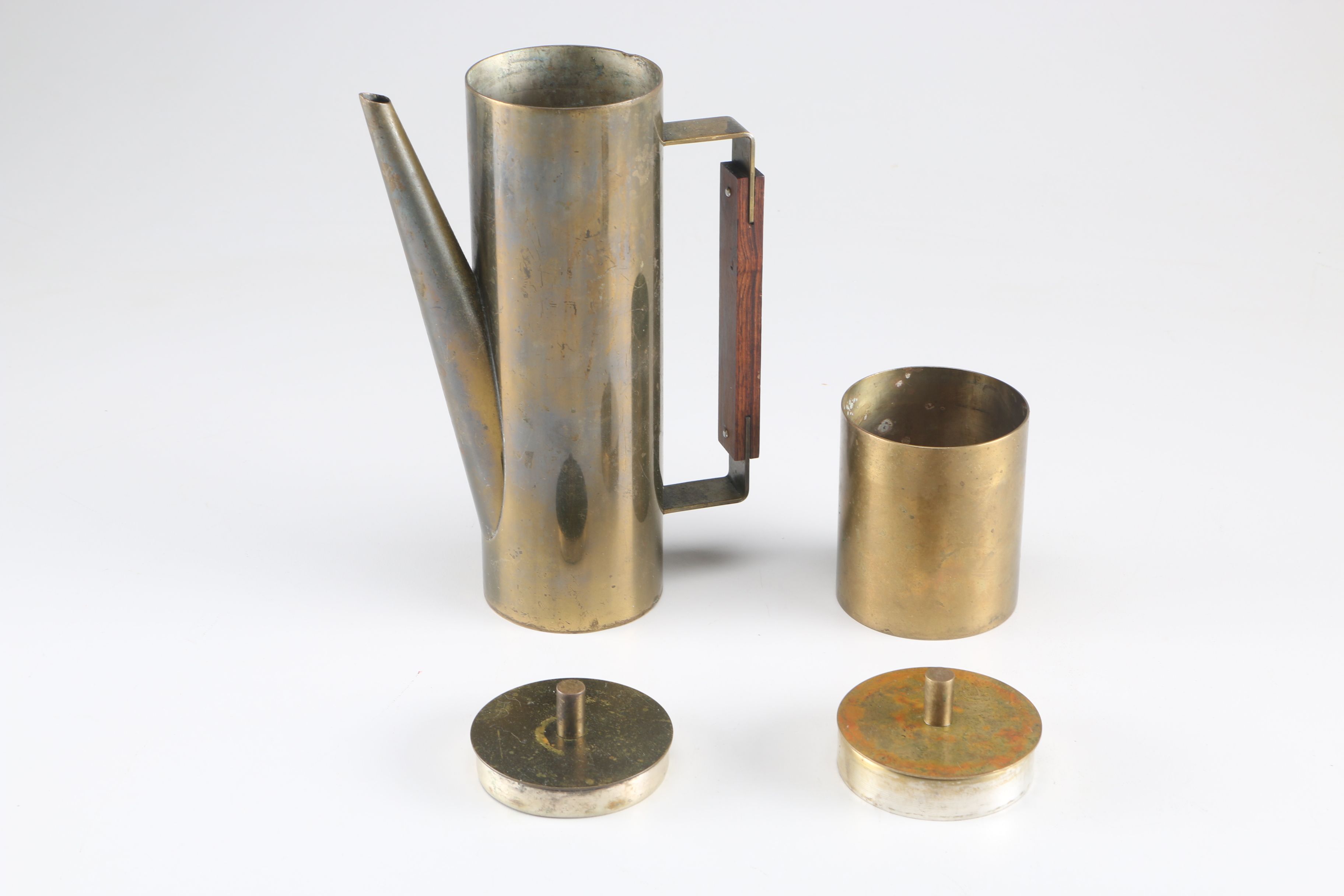 Italian Copper Tea Set